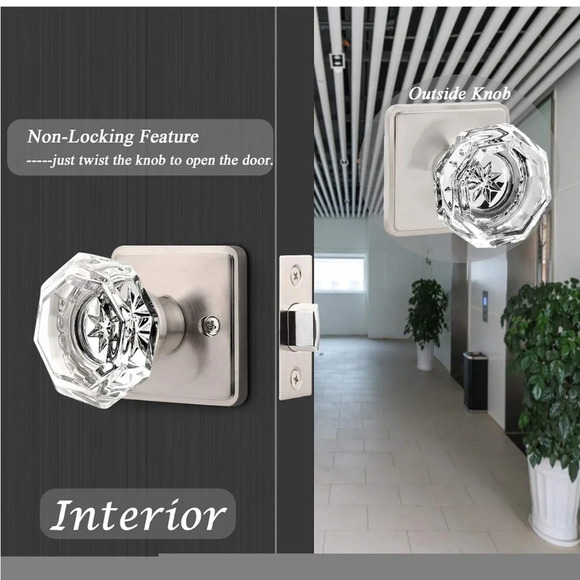 🆕 Alexandria Glass Door Knobs